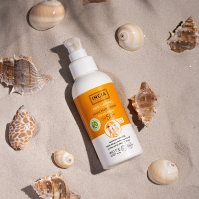 INCIA Natural Sunscreen Lotion for All Family 100ml