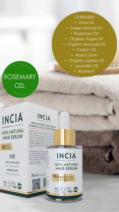 INCIA Natural Hair Serum 30ml