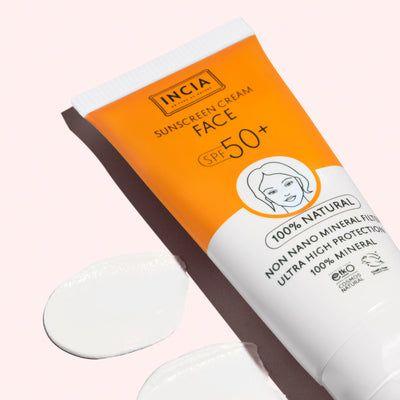 INCIA Natural Sunscreen for Face SPF50 50ml