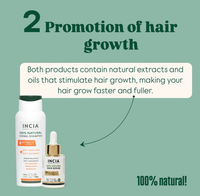 INCIA Natural Herbal Shampoo 275ml