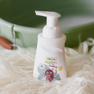 INCIA Natural Foaming Hand Soap for Kids 200ml