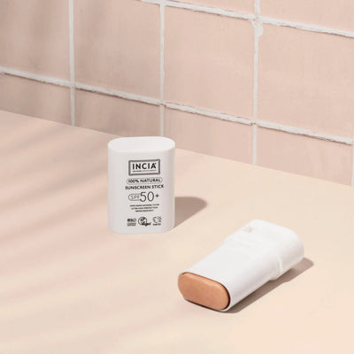 INCIA Sunscreen Stick SPF 50+ With Mineral Filters 15g
