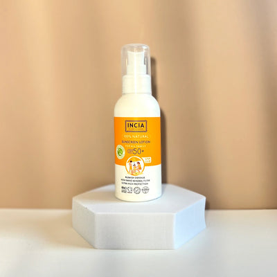 INCIA Natural Sunscreen Lotion for All Family 100ml
