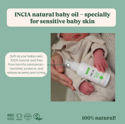 INCIA Natural Baby Oil 110ml